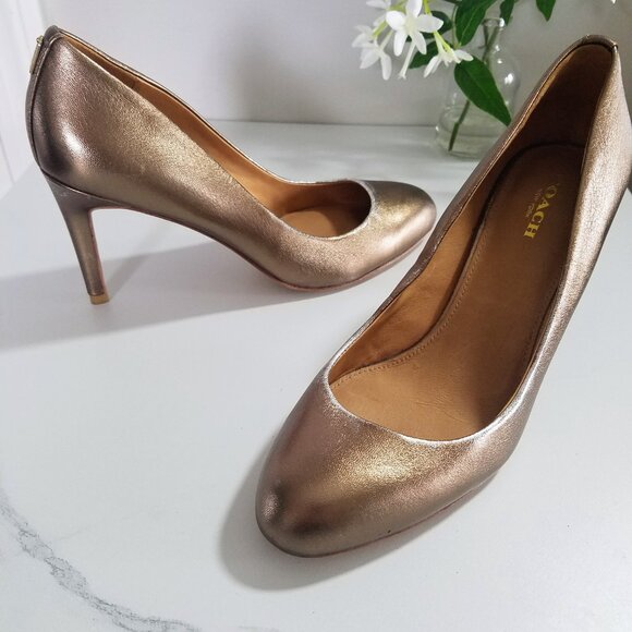 Coach Pump Stiletto Heels - Picture 2 of 7